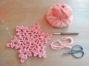 01. Tejer pieza central ganchillo como hacer atrapasueños tutorial trizas y trazos