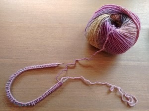 01. Punto tejer paso a paso tutorial conjunto gorro y mitones mujer - Montar puntos