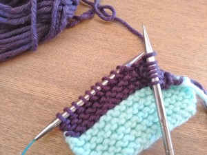 03. Punto tejer paso a paso tutorial gorro y bufanda para bebé - Tejer bufanda