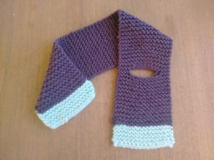 Gorro y bufanda de punto para los más peques - Trizas y | Tu tienda de lanas
