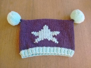 Punto tejer paso a paso tutorial conjunto gorro y bufanda para bebé trizas y trazos gorro