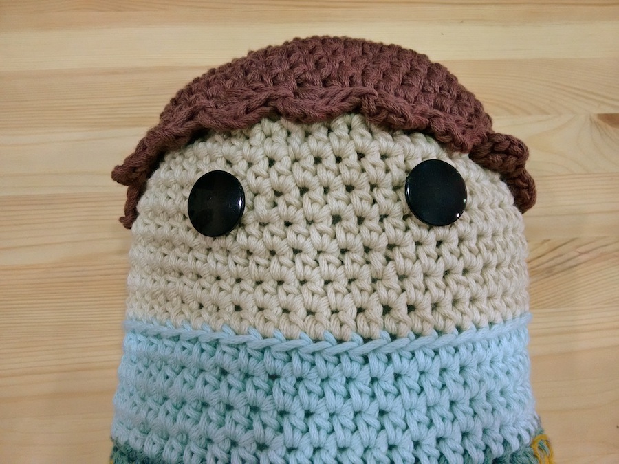 Crochet amigurumi ganchillo xl algodón natura xl dmc trizas y trazos 13