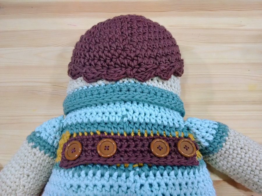 Crochet amigurumi ganchillo xl algodón natura xl dmc trizas y trazos 19