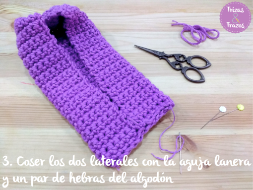 Estuche de ganchillo natura xl dmc trizas y trazos cecilia garcia rodrigo 03. Coser